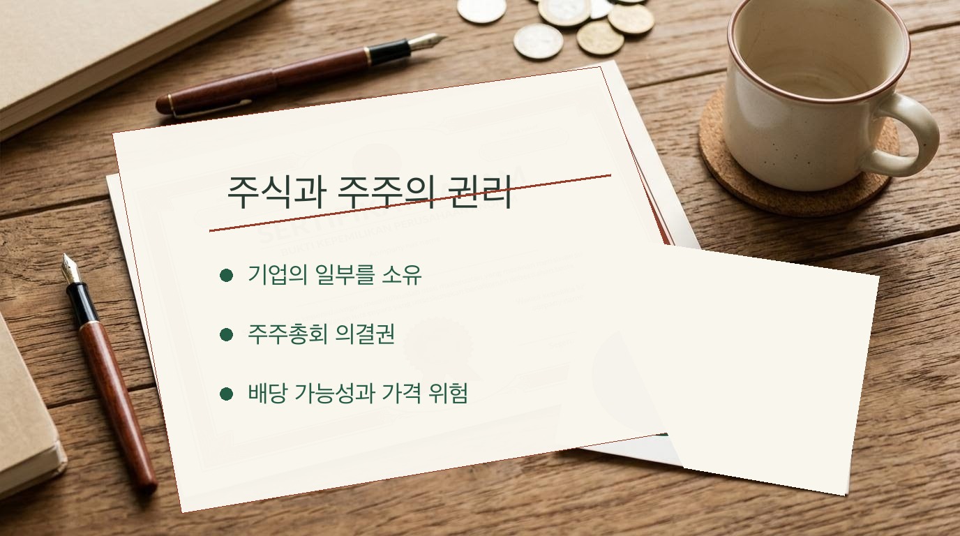 주식이란? 한국 투자자가 알아야 할 권리와 위험